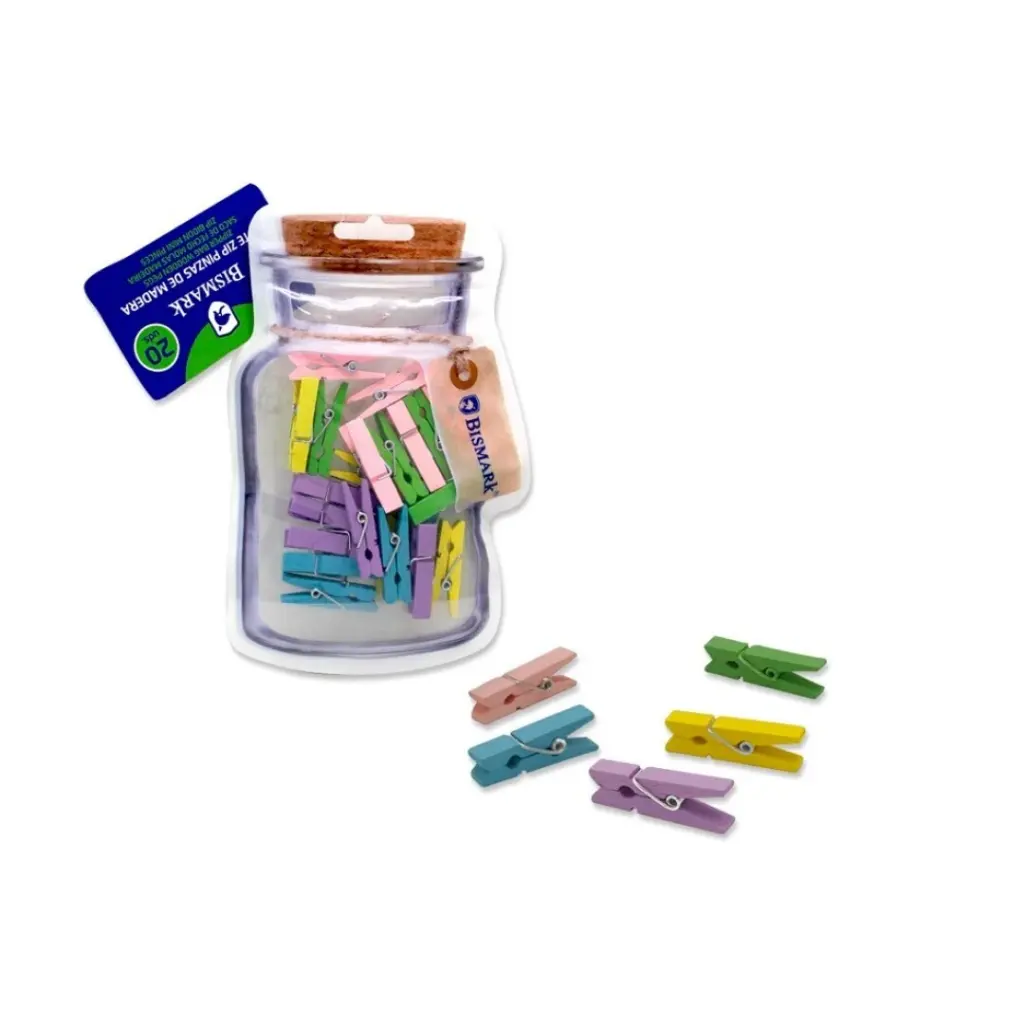 BOTE PINZAS DE MADERA 20 UND BISMARK