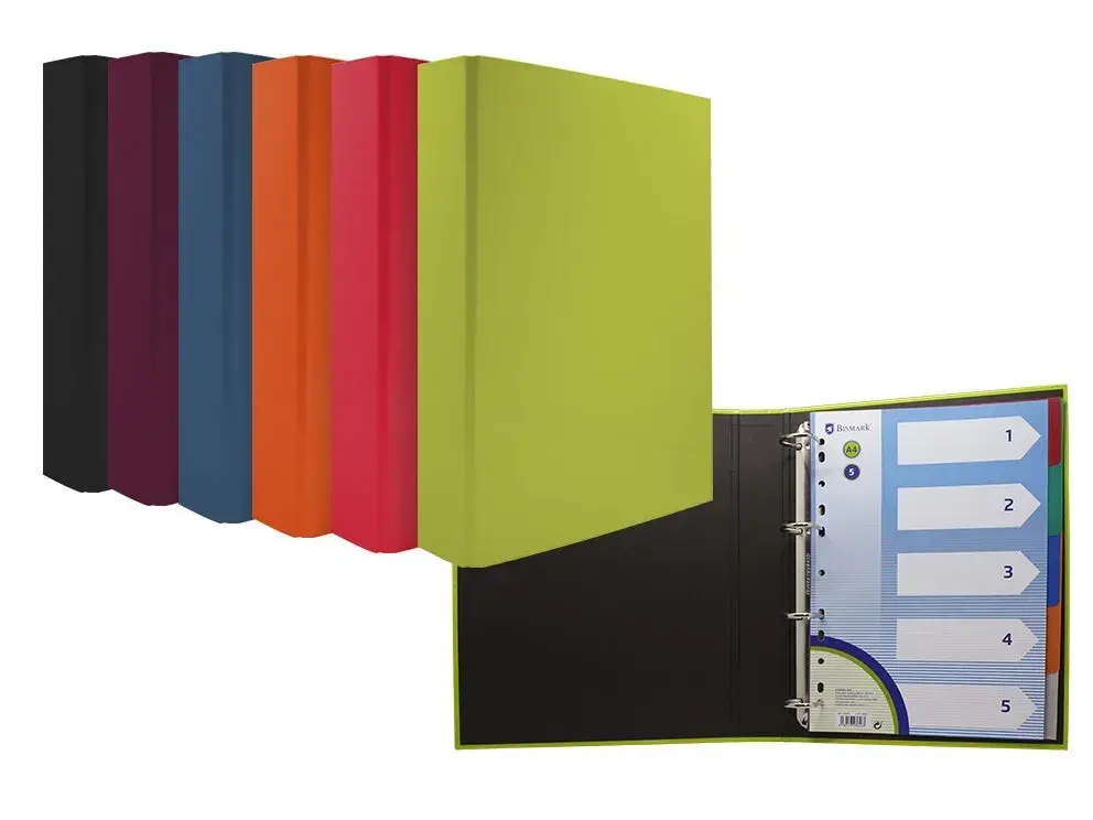 CARPETA CARTON 4AM-35 SURT: 6 COLORES C/SEPARADOR