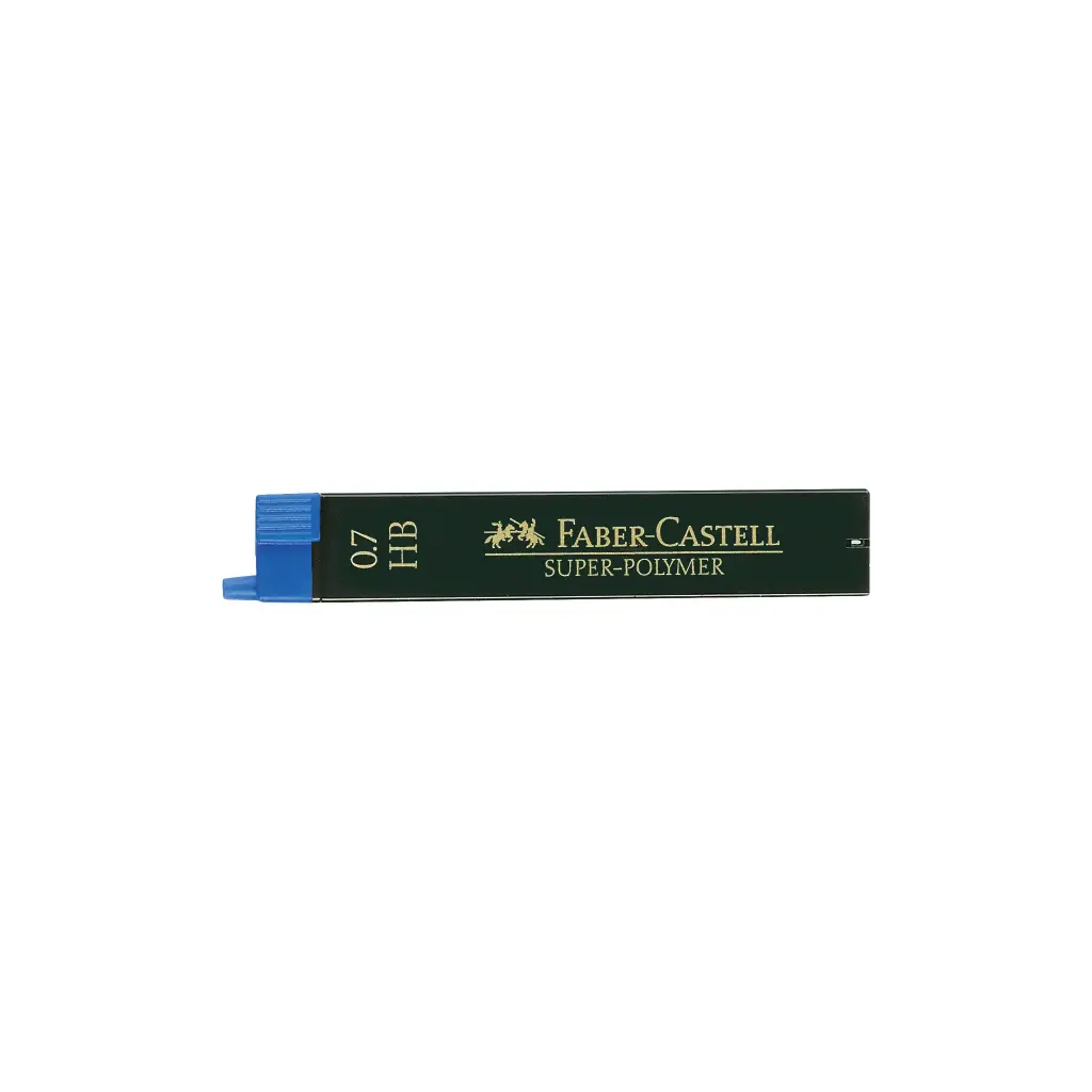MINAS SUPER-POLYMER GRAFITO ESTUCHE FABER CASTELL
