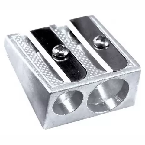 SACAPUNTAS METÁLICO DOS USOS