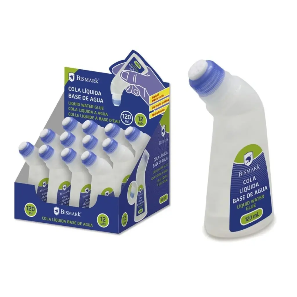  PEGAMENTO BISMARK LIQUIDO AL AGUA 120ML 