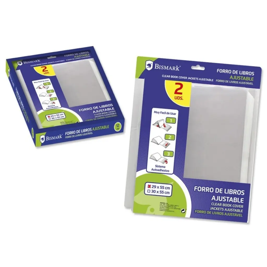 PACK 2 FORRALIBROS AJUSTABLE BISMARK 29X55
