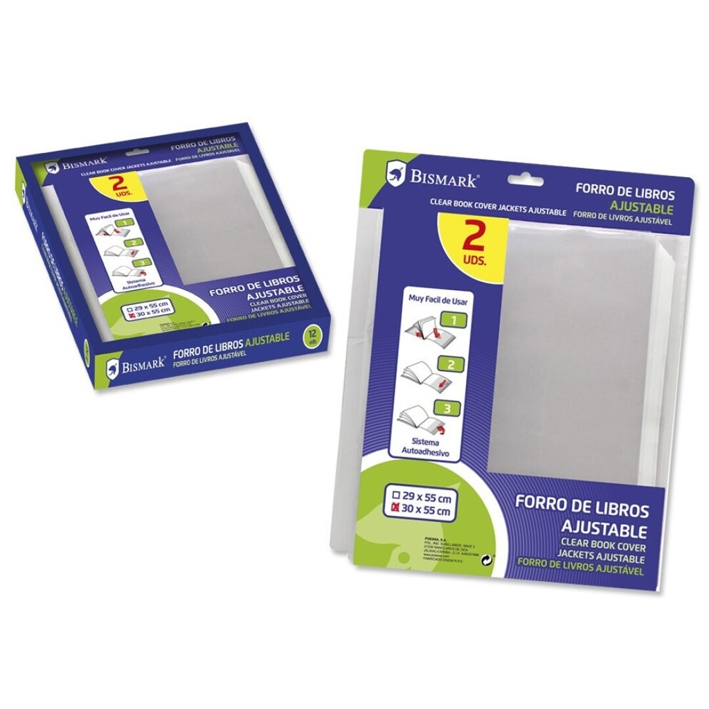 PACK 2 FORRALIBROS AJUSTABLE BISMARK 30X55
