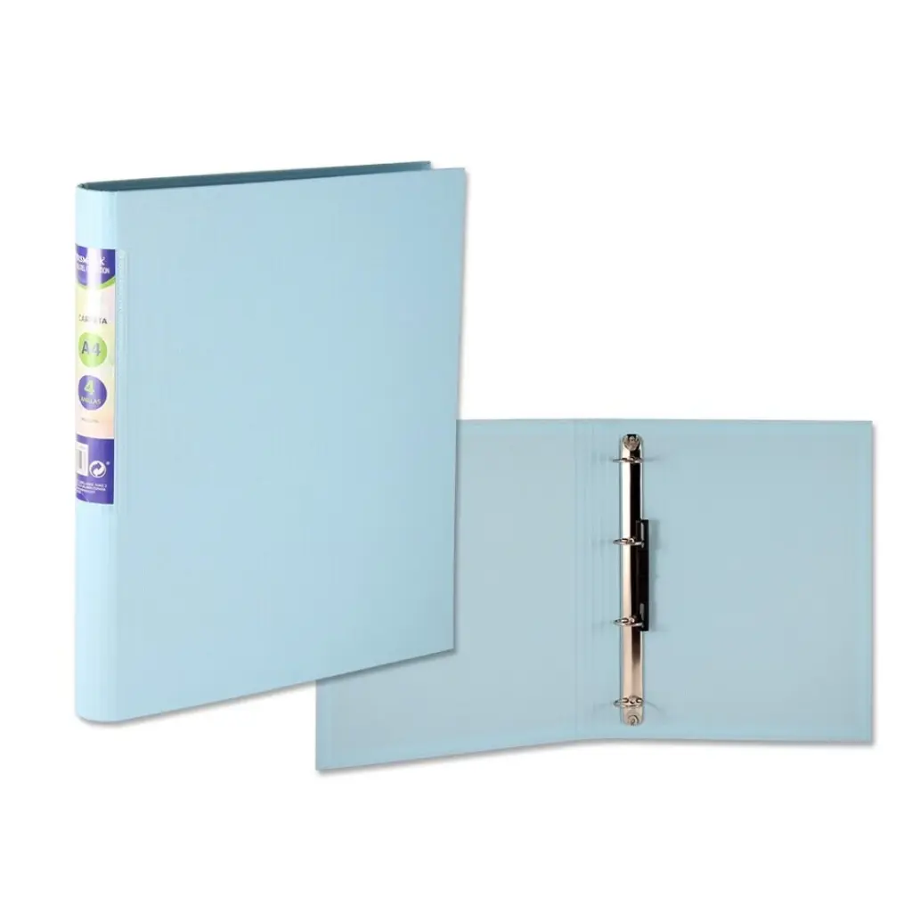 CARPETA PP A4 4A-25 LOMO REDONDO