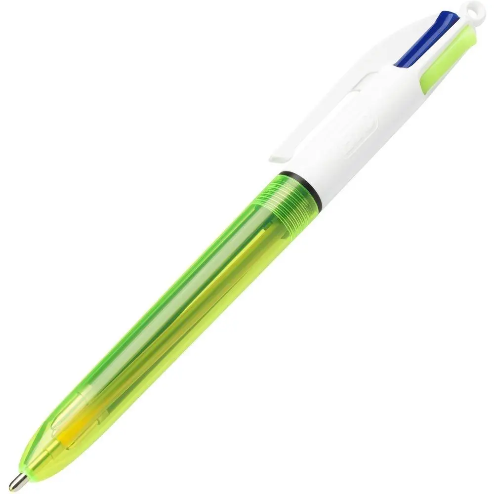 BOLÍGRAFO 4 COLORES FLUOR BIC