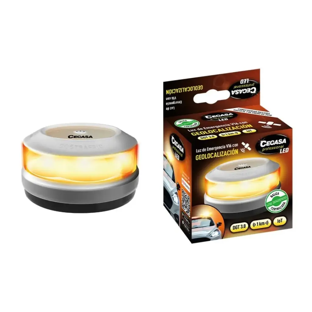 LUZ EMERGENCIA CEGASA V16 CON GEOLOCALIZACION