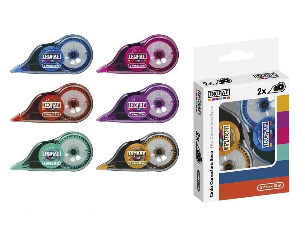 CINTA CORRECTORA MEDITERRANEO 12 MTSX2 PCS - INGRAF -
