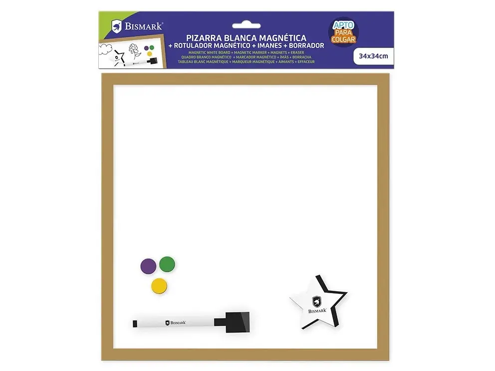 PIZARRA MAGNÉTICA con marco