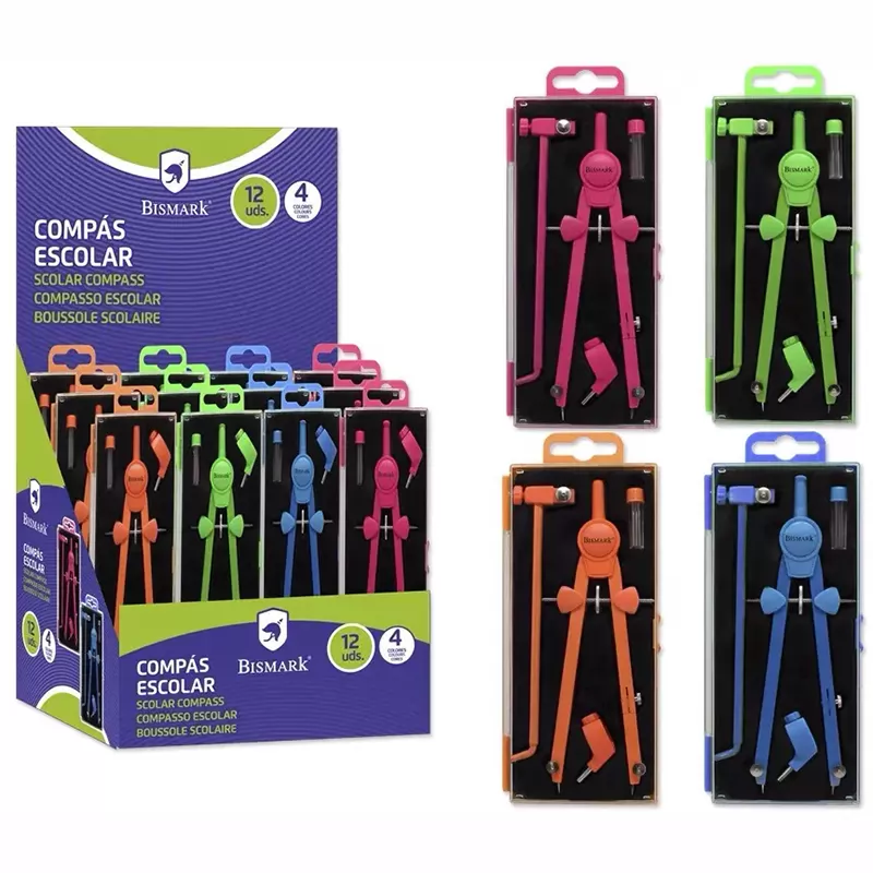 COMPAS AUTOMATICO NEON con alargadera - BISMARK -