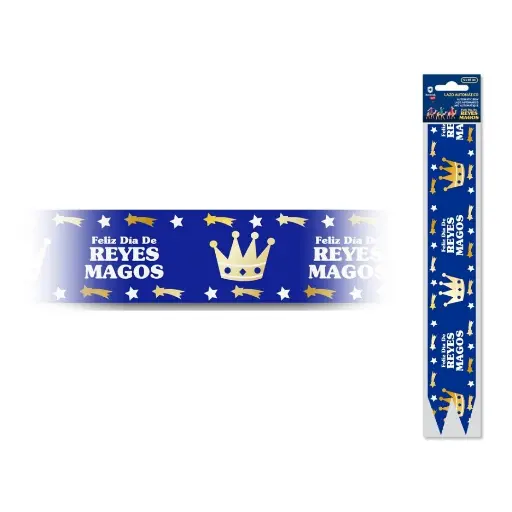 [332975] COCA LAZO AUTOMATICO REYES MAGOS 5x85 CM