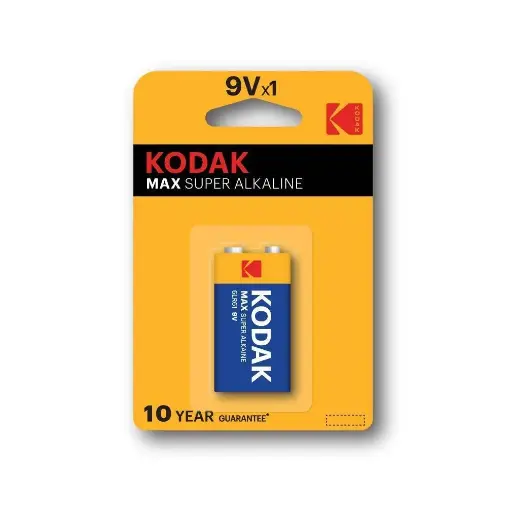 [30952010] PILA ALCALINA KODAK XTRALIFE 9V (PACK 1)