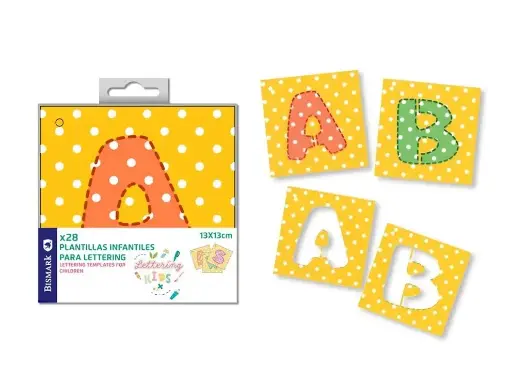 [331161] PLANTILLAS PP PARA LETTERING INFANTIL- LETRAS