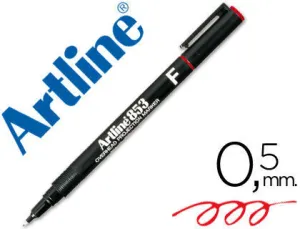 ARTLINE PERMANENTE ROJO