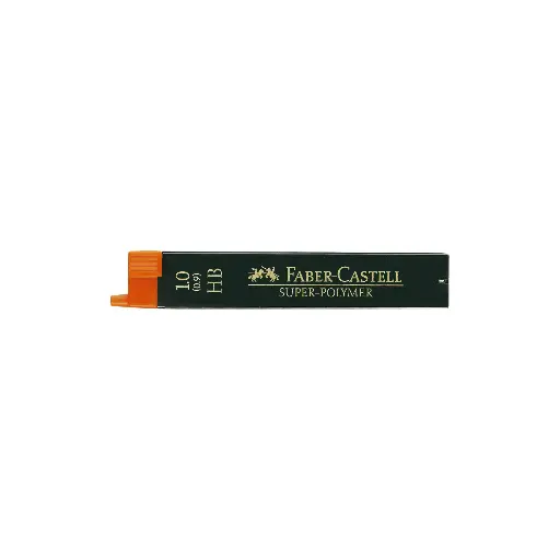 MINAS SUPER-POLYMER GRAFITO ESTUCHE FABER CASTELL
