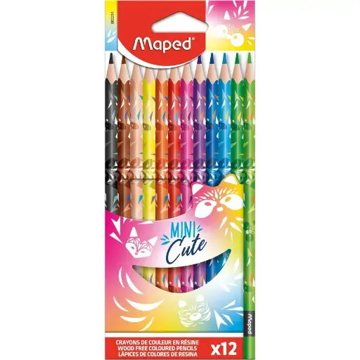 [862201] LAPICES DE COLORES MINI CUTE