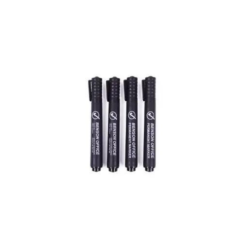 [11114/BS] MARCADOR PERMANENTE PUNTA REDONDA NEGRO