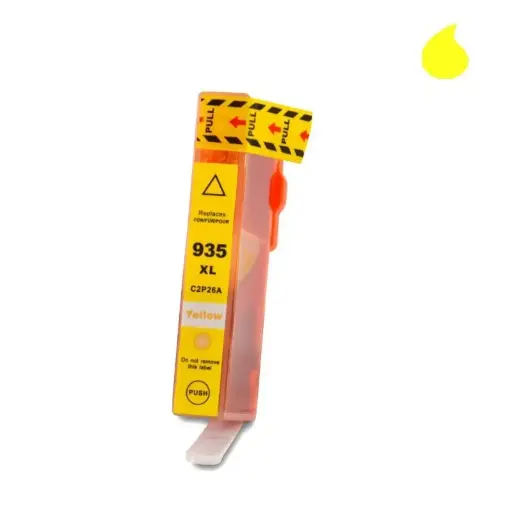 [IHP-935Y] C2P22AE CARTUCHO GENERICO HP AMARILLO (N 935XLY) 825 pag.