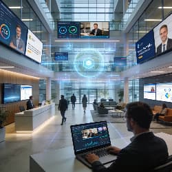 Cartelería digital en corporativo