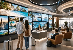 Cartelería digital en agencias