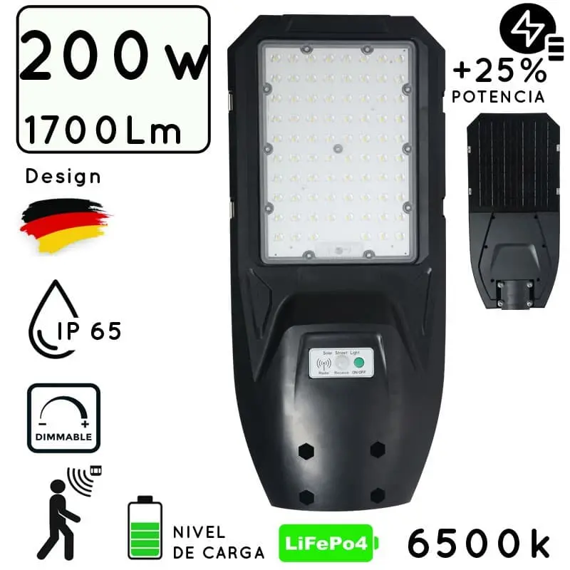 luminaria-farola-led-solar-200w-csensor-crepuscular-movimiento-pir-cmando-regulable-ip65-b-frio-400600mm.webp