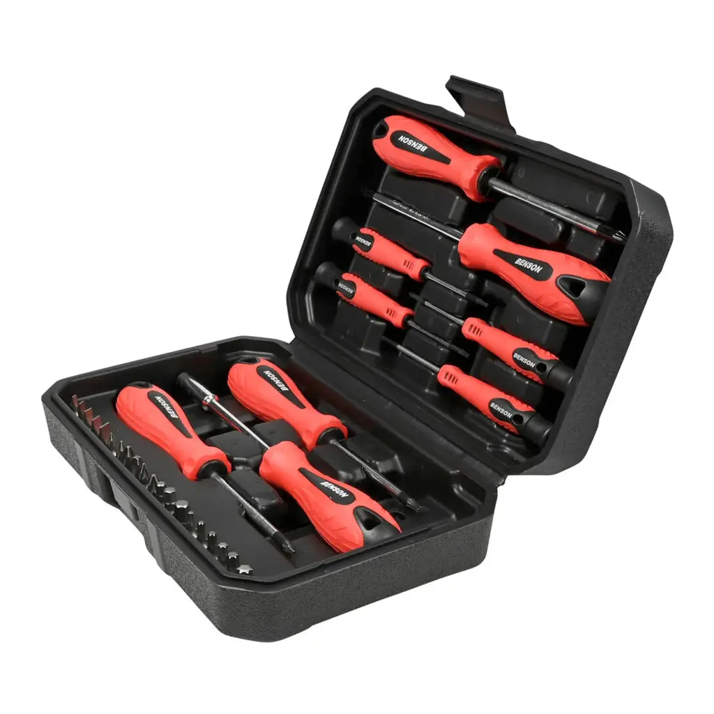 MALETIN JUEGO DESTORNILLADORES 29 PIEZAS