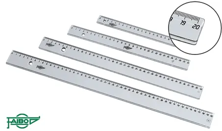REGLA ESCOLAR TRANSPARENTE - FAIBO -