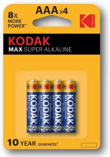 PILAS KODAK MAX SUPER ALKALINE
