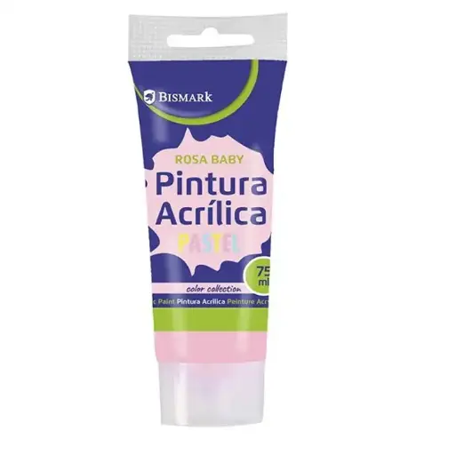 PINTURA ACRILICA PASTEL 75 ML - BISMARK -