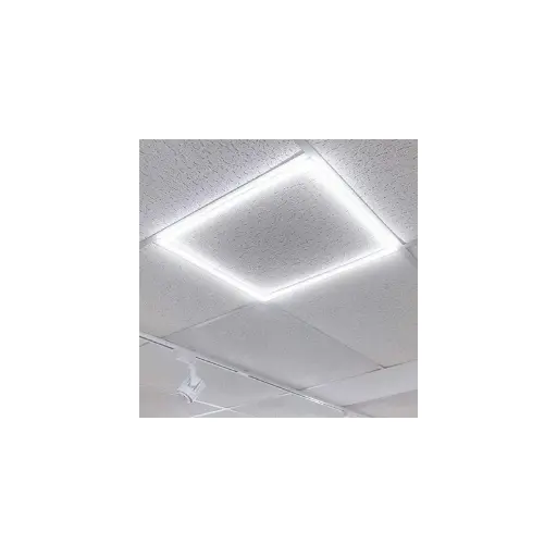 PANEL LED MARCO LUMINOSO 40W DRIVER LIFUD NO FLICKER CORTE Ø595x595mm