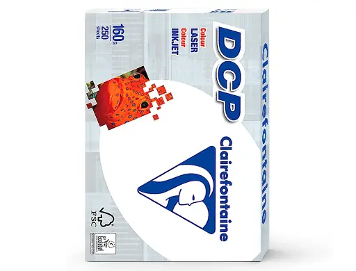 [1842C] PAPEL FOTOCOPIADORA CLAIREFONTAINE DIN A4 160gr paquete 250 hojas - DCP -