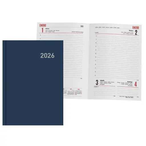 [356413] AGENDA PARIS D/P 15x21 AZUL M. CAS 2026
